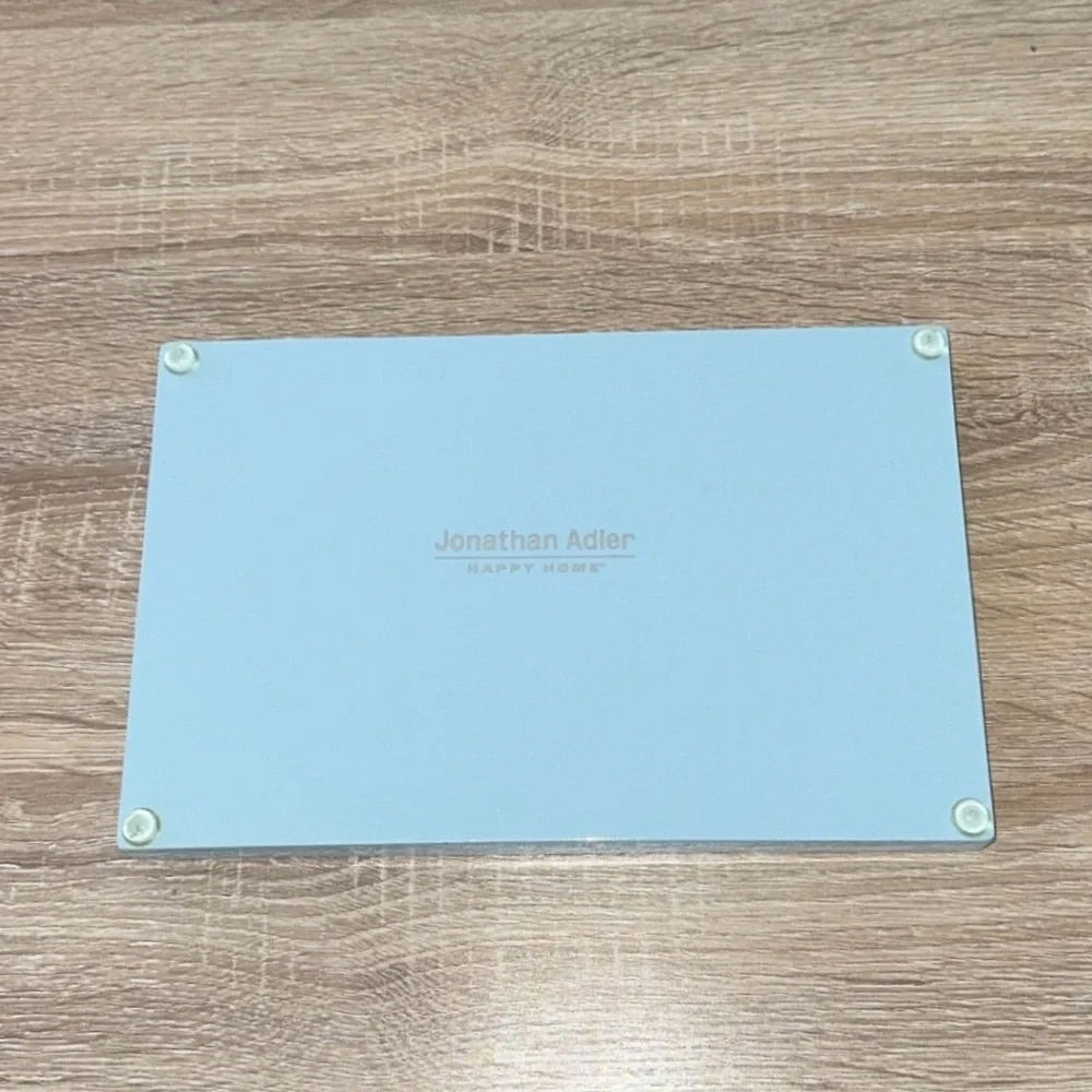 Jonathan Adler Happy‎ Home Light Blue Lacquer Bathroom Vanity Tray